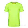 Mabilis na Dry O-Neck Plain Shirt Unisex Running Sportswear